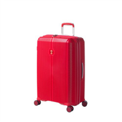 Valise Moyenne 4 roues Extensible 66 cm rouge SONDO | Jump® Bagages