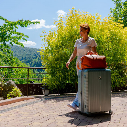 Valise Jumbo 4 roues Extensible 76 cm