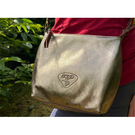 Sac porté épaule chaîne Bronze