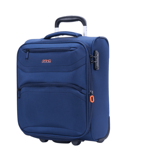 Valise 2 roues underseat 45x35x18 cm marine MOOREA 2 | Jump® Bagages