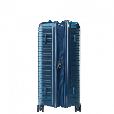 Valise Moyenne 4 roues Extensible 66 cm bleu SONDO | Jump® Bagages