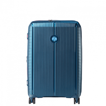 Valise Moyenne 4 roues Extensible 66 cm bleu SONDO | Jump® Bagages