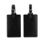 Set de 2 Etiquettes de bagage noir