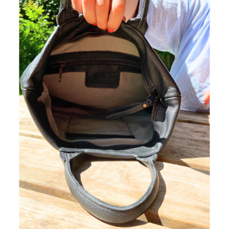 Sac à dos cartable Marron