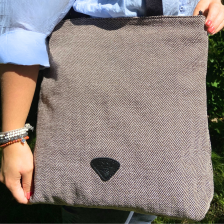Sac Shopping vertical Taupe 36x38x2| Jump® Bagages