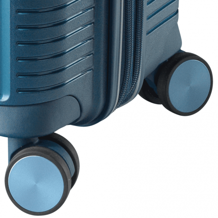 Valise Moyenne 4 roues Extensible 66 cm bleu SONDO | Jump® Bagages