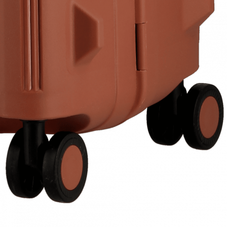 Valise 4 roues Moyenne fermeture charnières 66 cm brique MAXLOCK | Jump® Bagages
