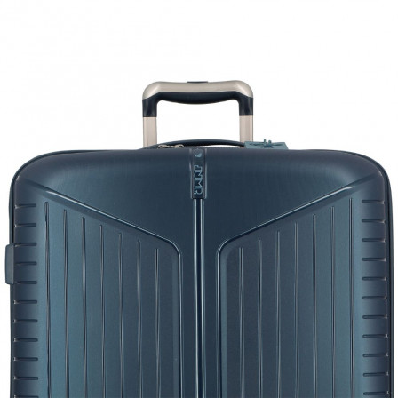 Valise Bleue Marine 4 roues Extensible 76x51x31/36 cm Évaé | Jump® Bagages