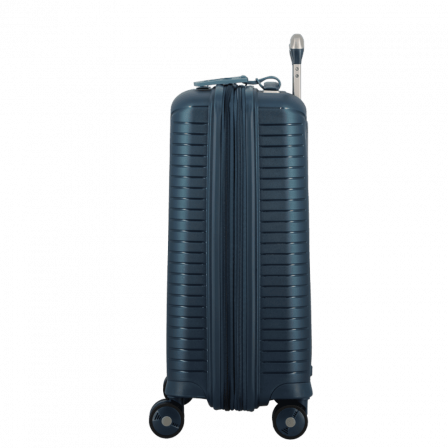 Valise Bleue Marine 4 roues Extensible 76x51x31/36 cm Évaé | Jump® Bagages