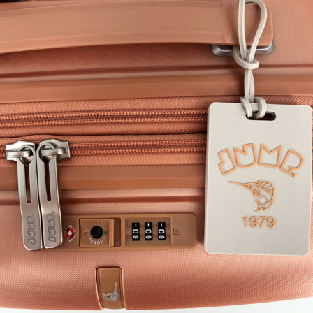 Valise Rose 4 roues Extensible 55x35x20/24 cm Évaé | Jump® Bagages