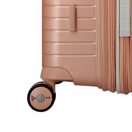 Valise Rose 4 roues Extensible 55x35x20/24 cm Évaé | Jump® Bagages