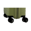 Valise Vert clair 4 roues Extensible 55x35x20/24 cm Striper| Jump® Bagages