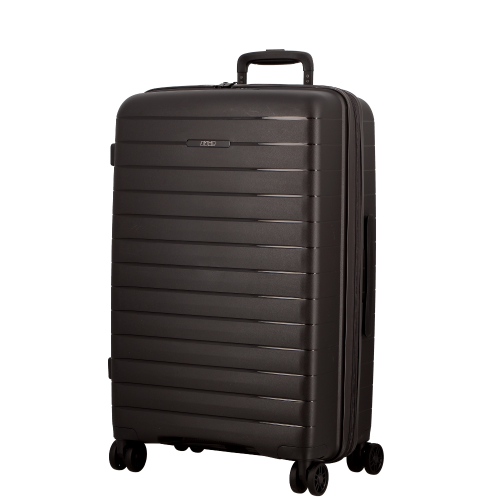 Valise Ebène 4 roues Extensible 66x44x26/30 cm Striper| Jump® Bagages