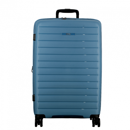 Valise Bleu 4 roues Extensible 66x44x26/30 cm Striper| Jump® Bagages