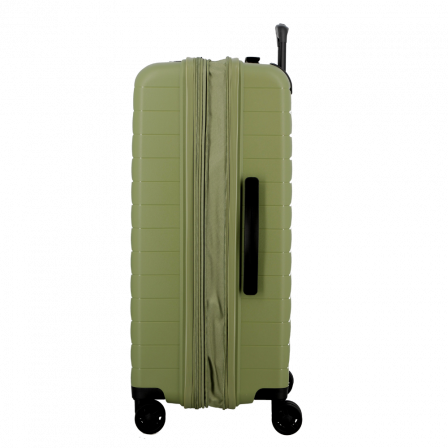Valise Vert clair 4 roues Extensible 66x44x26/30 cm Striper| Jump® Bagages