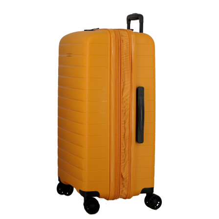 Valise Jaune 4 roues Extensible 66x44x26/30 cm Striper| Jump® Bagages