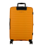 Valise Jaune 4 roues Extensible 66x44x26/30 cm Striper| Jump® Bagages