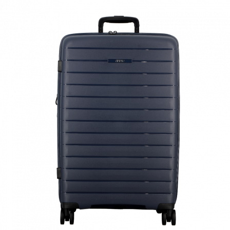 Valise Bleu marine 4 roues Extensible 66x44x26/30 cm Striper| Jump® Bagages