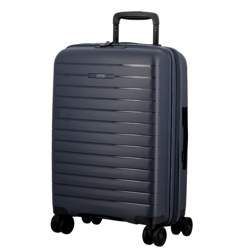 Valise Bleu marine 4 roues Extensible 66x44x26/30 cm Striper| Jump® Bagages