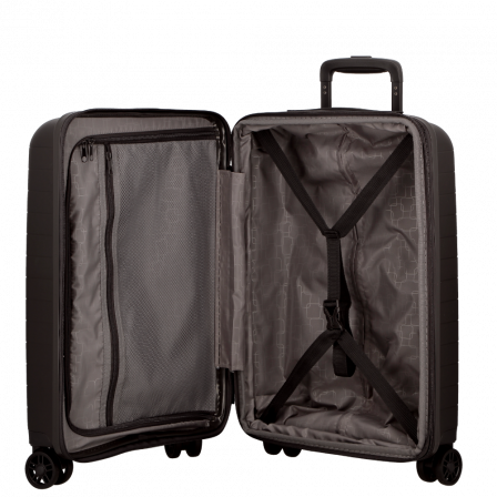 Valise Ebène 4 roues Extensible 77x51x30/34 cm Striper| Jump® Bagages