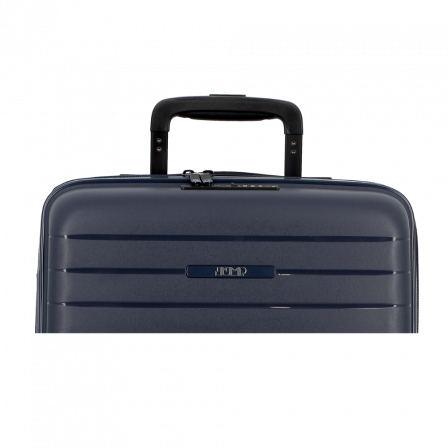 Valise Bleu marine 4 roues Extensible 77x51x30/34 cm Striper| Jump® Bagages