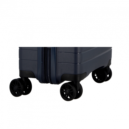 Valise Bleu marine 4 roues Extensible 77x51x30/34 cm Striper| Jump® Bagages