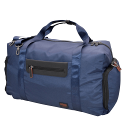 Sac Week-End bleu 55 cm - Compartiment Chaussures STRIPE | Jump® Bagages