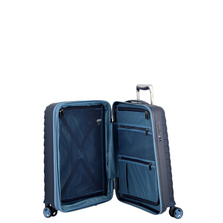 Valise 4 roues Extensible Ultra-Light 77 cm marine TENALI 2.0 | Jump® Bagages