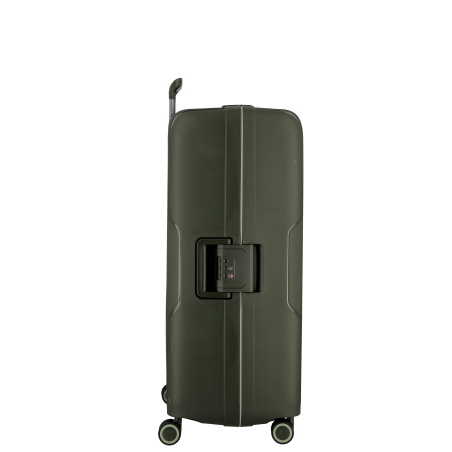 Valise 4 roues Jumbo fermeture charnières 77 cm kaki MAXLOCK | Jump® Bagages